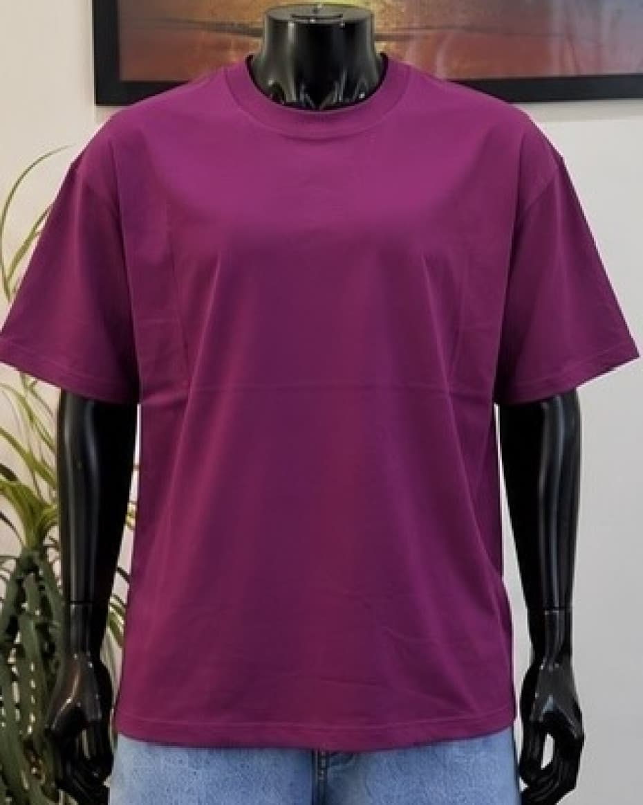 Magenta Plain Tee